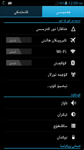 c8815نىڭ ئۇيغۇرچە رومى