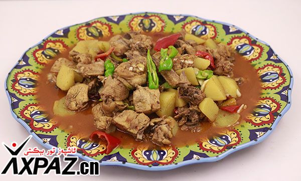  تۇخۇ قوردىقى(大盘鸡)قۇرۇش ئۇسۇلى