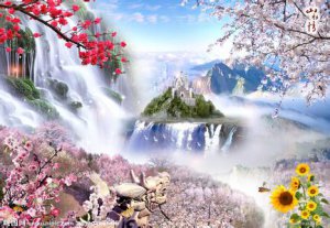 چېچەك پەسلىدىكى ئەڭ گۈزەل مەنزىرىدىن ھوزۇرلىنىڭ