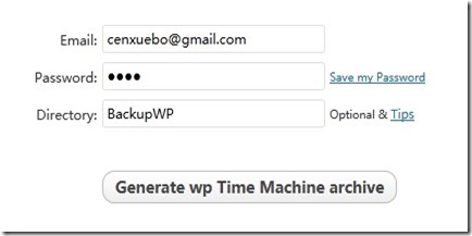 WordPress بىلوگنى Dropbox قا ئاپتۇماتىك زاپاسلاش قىستۇرمىسى
