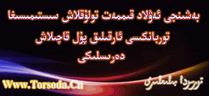 قىممەت تولۇقلاش سىستىمىىسىغا توربانكىسى ئارقىلىق تىز سۈرئەتتە پۇل قاچىلاش