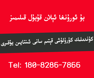 يېڭى خەۋەر بەت 300*250 ئېلان ئۇرۇنلىرى